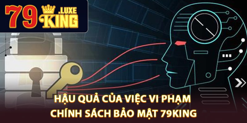 Hậu quả của việc vi phạm chính sách bảo mật 79King