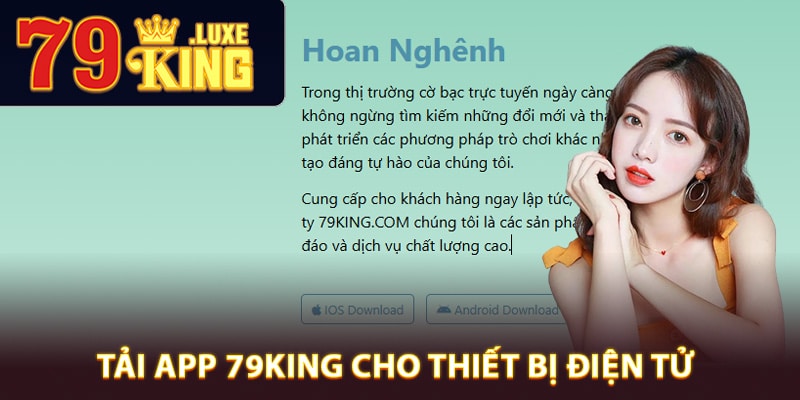 Hướng dẫn tải app 79King cho thiết bị điện tử