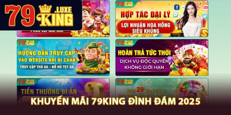 Tổng hợp các khuyến mãi 79King đình đám 2025